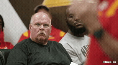 Man With Glasses And Mustache In Crowd @Royals Jun GIF