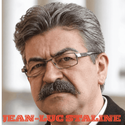 Man With Glasses And Mustache Jean-Luc Staline GIF