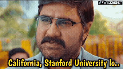 Man With Glasses And Mustache Saying Stanford GIF