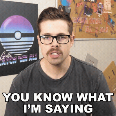 Man With Glasses And Mustache Saying You Know What I M Saying GIF