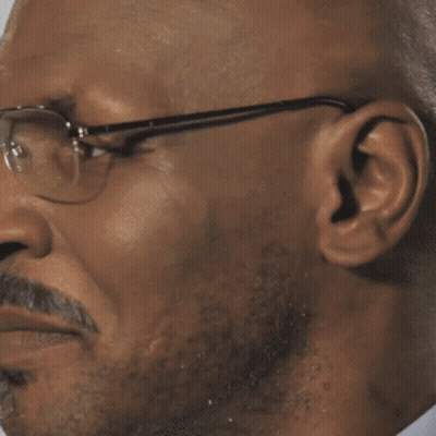 Man With Glasses And Mustache Smiling GIF