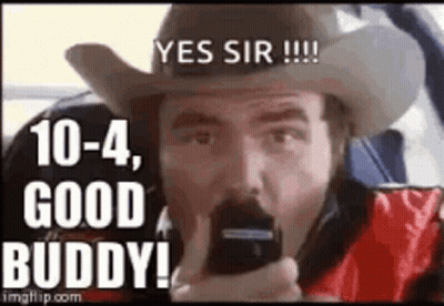 Man With Glasses And Mustache Wearing Number 10-4 Polo GIF