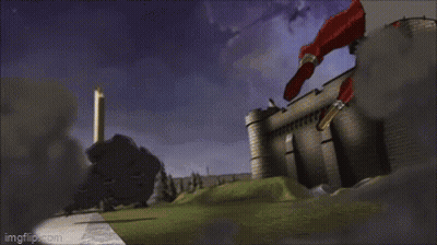 Man With Glasses And Purple Shirt In Front Of Brick Wall GIF