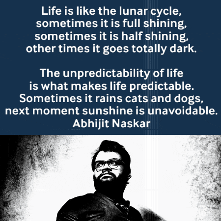 Man With Glasses And Quote GIF