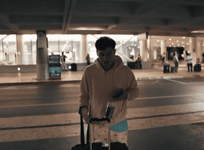 Man With Glasses And Red Tie Saying Man GIF