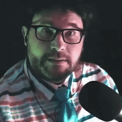Man with Glasses and Tie Says I Have a Doctorate in Quantum Computing