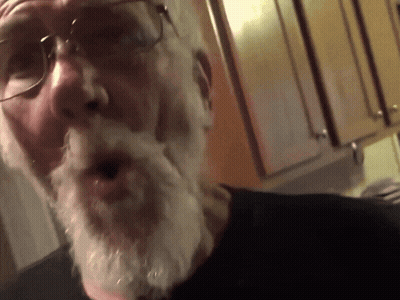 Man With Glasses And White Beard GIF