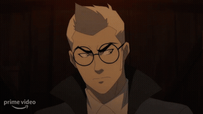 Man With Glasses And Words May Assist GIF