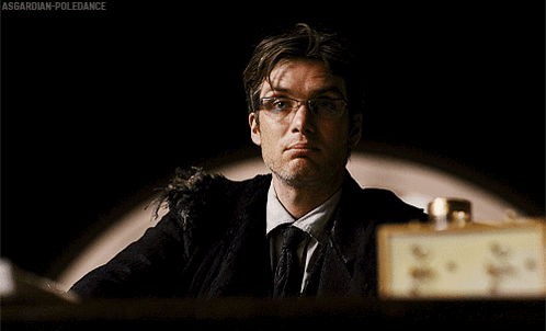 Man With Glasses At Desk Asgardian-Poledance GIF