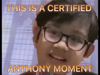 Man With Glasses Certified Anthony Moment GIF