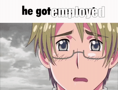 Man With Glasses Employed GIF