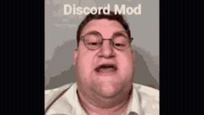 Man With Glasses Funny Face Discord Mod GIF