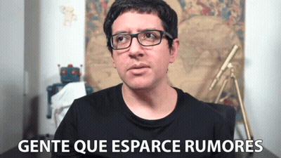 Man With Glasses Gente Que Esparce Rumores GIF