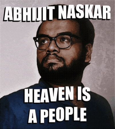 Man With Glasses Heaven Is A People GIF