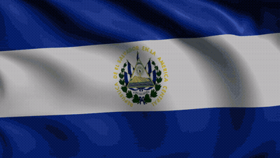 Man With Glasses Holding Blue and White Flag