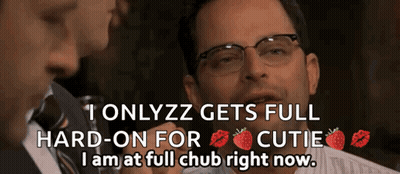 Man With Glasses I Onlyzz Gets Full Hard-On For Cutie GIF