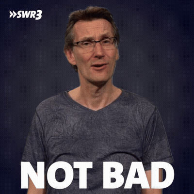 Man With Glasses In Not Bad Shirt GIF