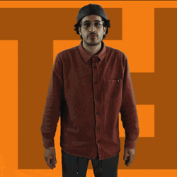 Man With Glasses Italian Hand GIF