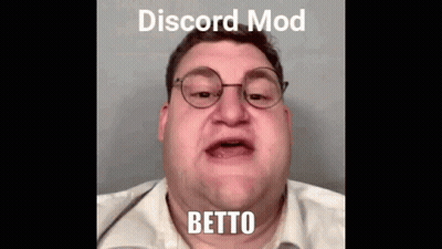 Man With Glasses Making Funny Face Discord Mod Betto GIF
