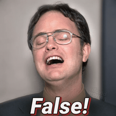 Man With Glasses Making Funny Face False GIF
