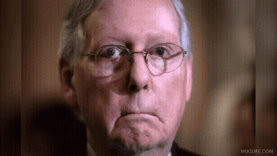 Man With Glasses Making Funny Face GIF