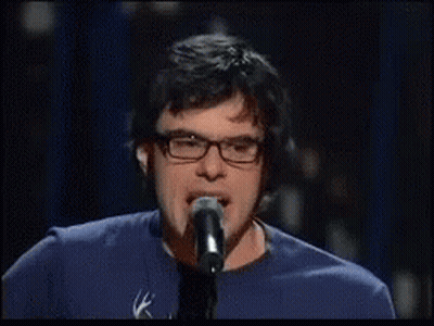 Man With Glasses Microphone Saying Is That It GIF