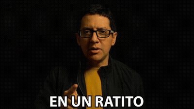 Man With Glasses Pointing At Camera En Un Ratito GIF