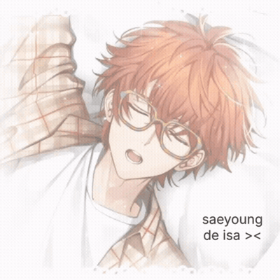 Man With Glasses Saeyoung De Isa GIF