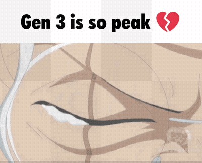 Man With Glasses Saying Gen 3 Is So Peak GIF