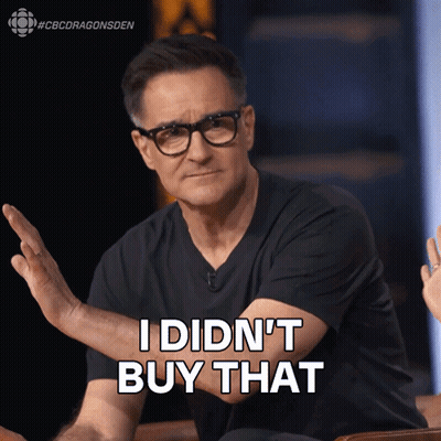 Man With Glasses Saying I Didn't Buy That GIF