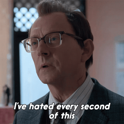 Man With Glasses Saying I Hated Every Second GIF