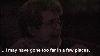 Man With Glasses Saying I May Have Gone Too Far In A Few Places GIF