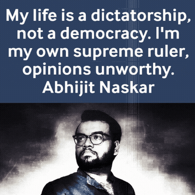 Man With Glasses Saying My Life Is A Dictatorship Not A Democracy GIF