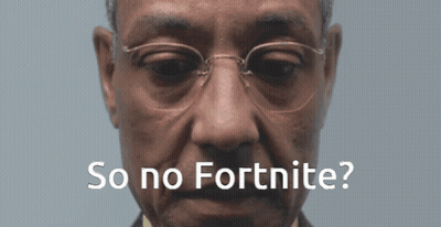 Man With Glasses Saying So No Fortnite GIF