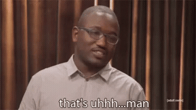 Man With Glasses Saying That's Uhhh Man GIF