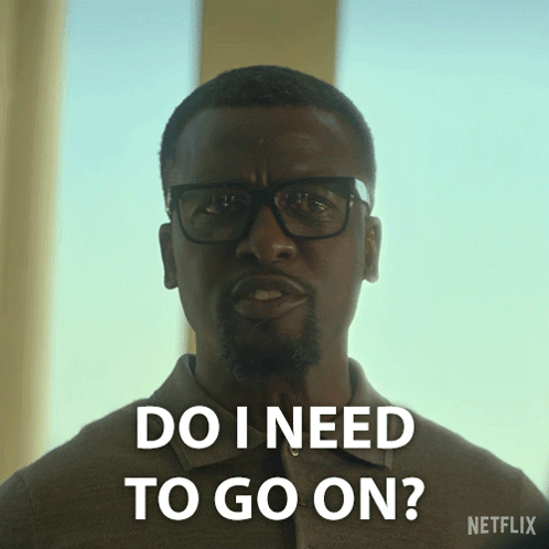 Man With Glasses Says Do I Need To Go On Netflix GIF