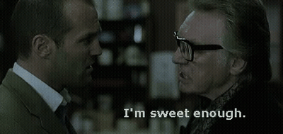 Man With Glasses Says I'm Sweet Enough GIF