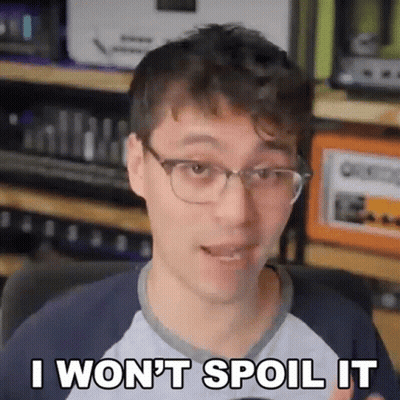 Man With Glasses Says I Won't Spoil It GIF