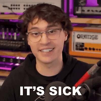 Man With Glasses Says It's Sick