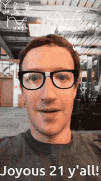 Man With Glasses Says Joyous 21 Y'all GIF