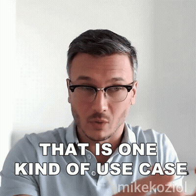 Man With Glasses Says That Is One Kind Of Use Case Mikekoziol GIF