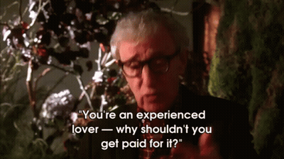 Man With Glasses Says You're An Experienced Lover GIF