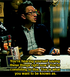Man With Glasses Says Youre Hearing Yourself Saying These Things GIF
