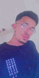 Man With Glasses Selfie GIF