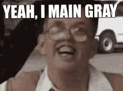 Man With Glasses Smiling Saying Yeah I Main Gray GIF