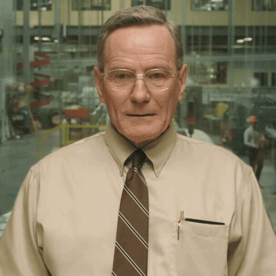 Man With Glasses Tie And Pen In Pocket GIF
