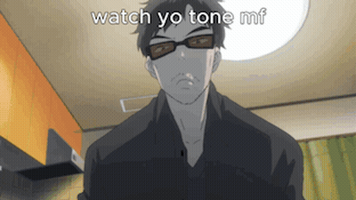 Man With Glasses Watch Yo Tone Mf GIF