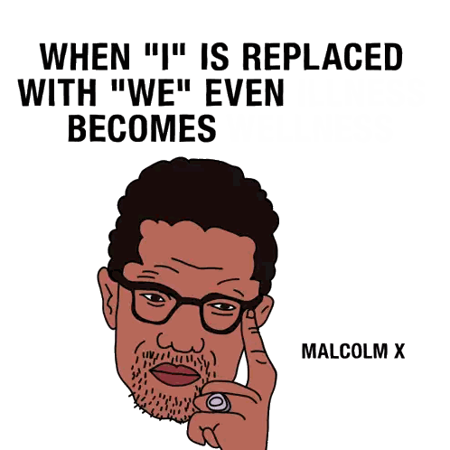 Man With Glasses When Becomes We Sticker