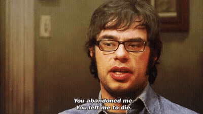 Man With Glasses You Abandoned Me You Left Me To Die GIF