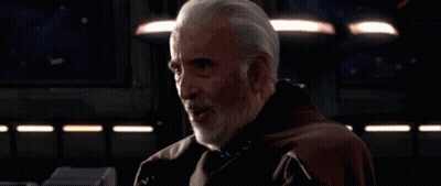 Man With Gray Hair And Beard In Brown Cloak GIF
